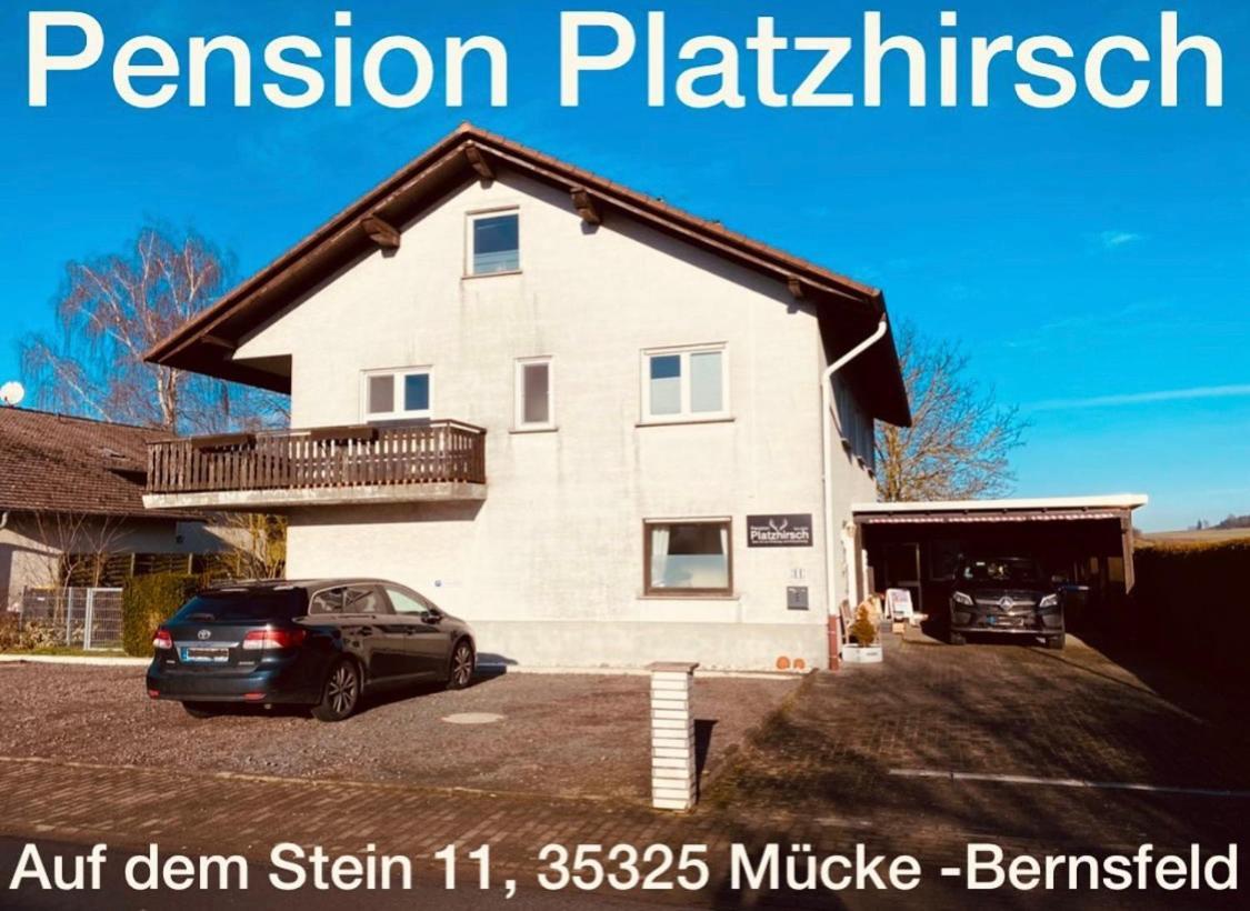 Pension Platzhirsch Mücke Dış mekan fotoğraf